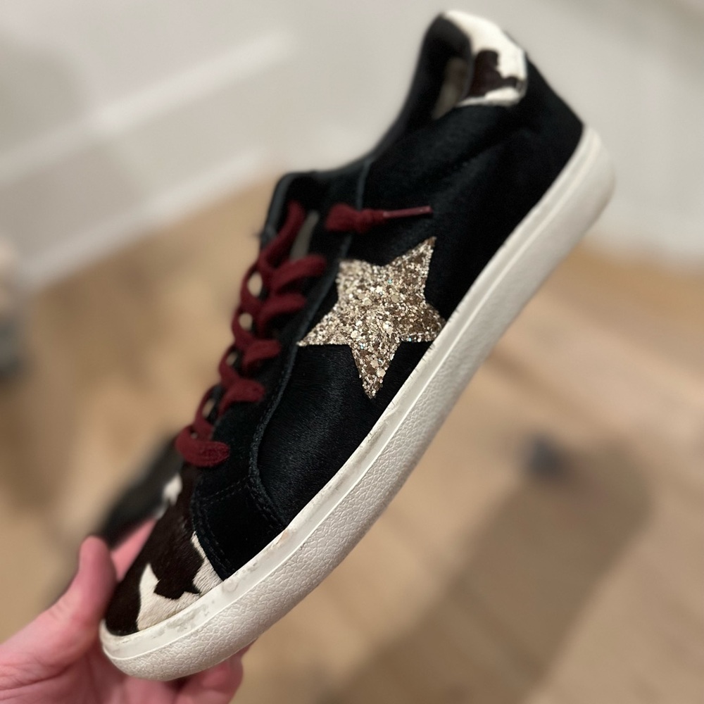 Vintage Havana Cowhide Star sneakers